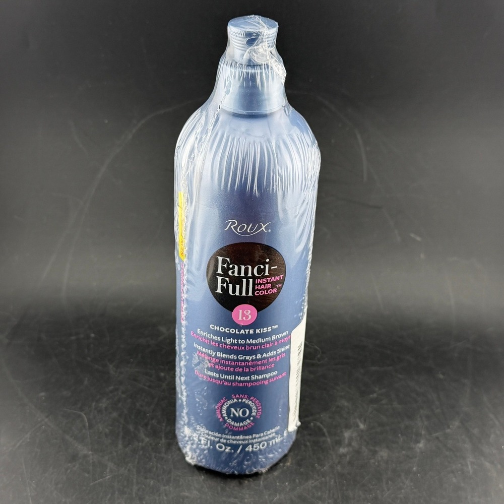 Roux Fanci-Full Instant Hair Color-13 Chocolate Kiss, 15.2 fl oz Temporary Rinse